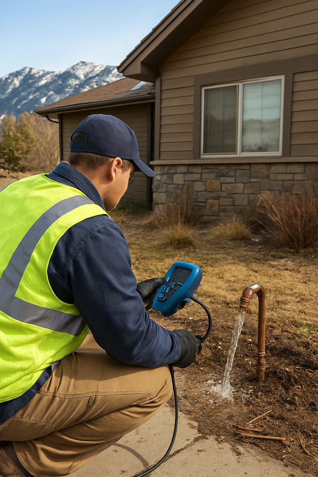 Burst pipe cleanup